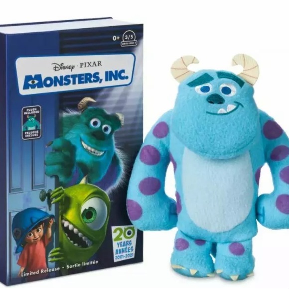 Disney Accessories - Disney Monster Inc VHS Plush